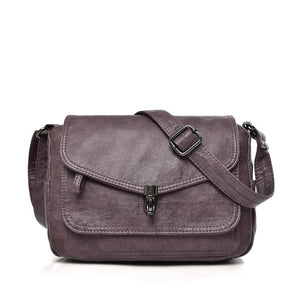 Vintage Soft Leather Women Shoulder Bags Luxury Handbags Women Bags Designer Small Crossbody Bags for Women 2021 Messenger Bag